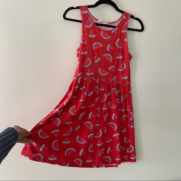H&M Watermelon Fit & Flare Summer Dress - Picture 4 of 7